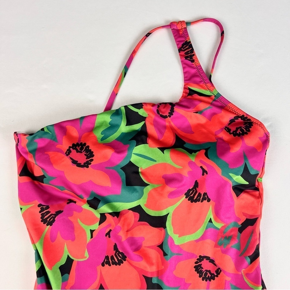 Sanctuary Printed Gardener One-Shoulder One-Piece Swimsuit - Picture 5 of 9